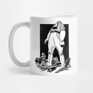 The Man from the Atom - An Amazing Stories Illustration Mug